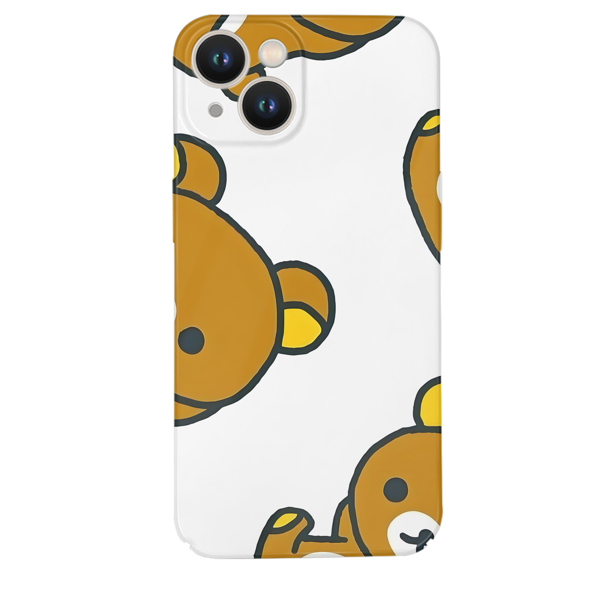 （画像用） リラックマ リラックマ キイロイトリ Rilakkuma Korilakkuma Kiiroitori 【iPhone 14シリーズ対応】ハードケース